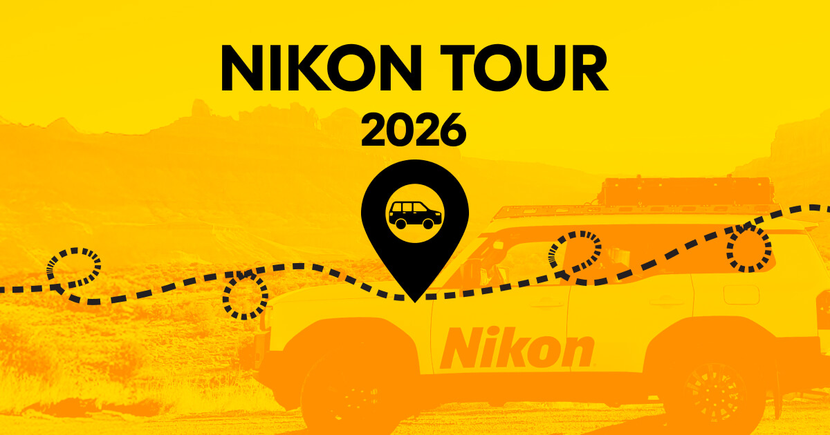 Nikon Tour 2026 event graphic